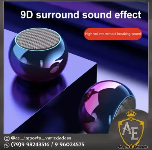 caixinha de som mini speak