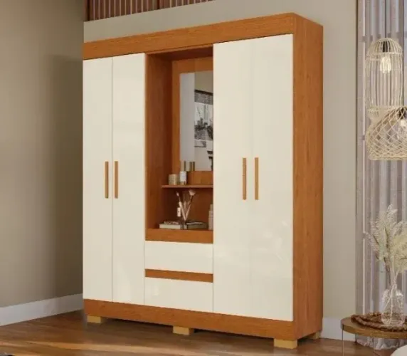 Guarda Roupas Capelinha de Solteiro c/espelho