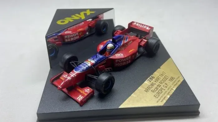 Miniatura 286 Arrows Hart Fa17 1996  Onyx 1/43 (acrílico)