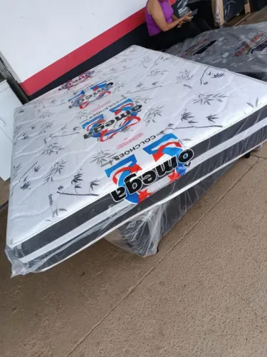 COLCHÃO DE CASAL NOVO ESPUMA D65 QUEEN 