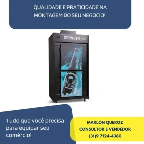 Cervejeira Polar 2 Portas Cegas Mini Câmara