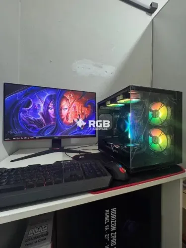 Computador Novo Completo Intel i5 9400f Gtx 1650 16gb 512gb ssd 1 Ano de garantia