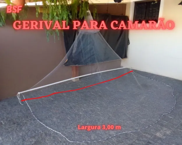 Gerival, Tarrafas e Artigos de Pesca é na BABITONGA SPORT FISHING