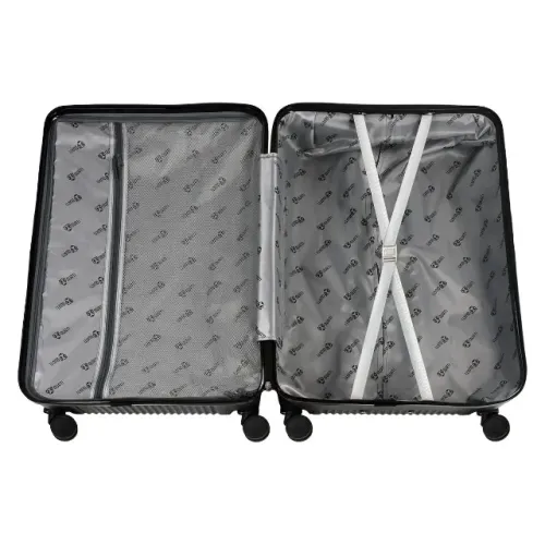 Mala De Viagem Media Abs Preta Quati - Qmm-20