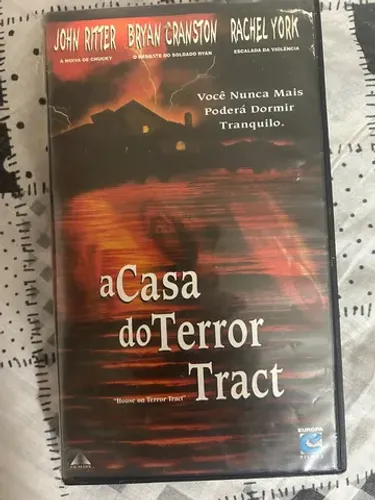 Vhs A Casa do Terror Tract