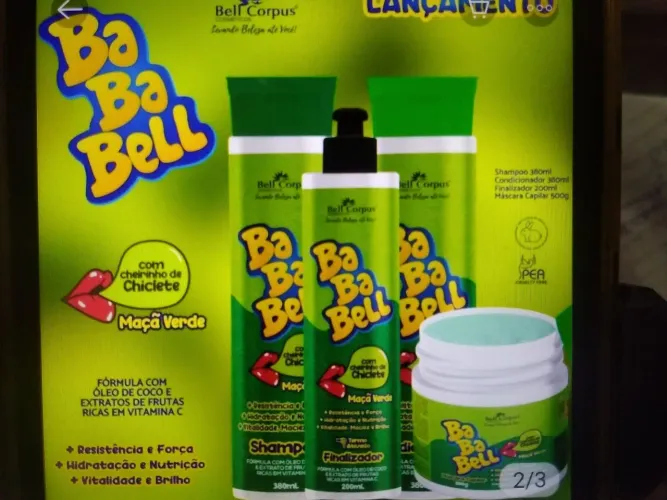 Kit BaBalucheiro maçã verde