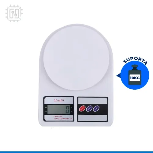 Balança Digital Cozinha Alta Precisão Eletrônica 1g A 10 Kg Escala 1 grama