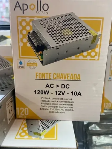 Fonte 10A Chaveada P/ Sistema de segurança. 