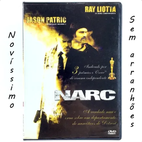 Narc - Dvd Original Do Filme C/ Extras - Novíssimo. Sem arranhões!