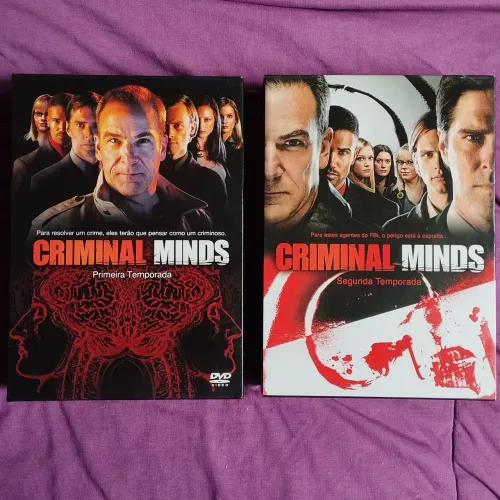 DVD Criminal Minds (Mentes Criminosas) - Primeira e Segunda Temporada