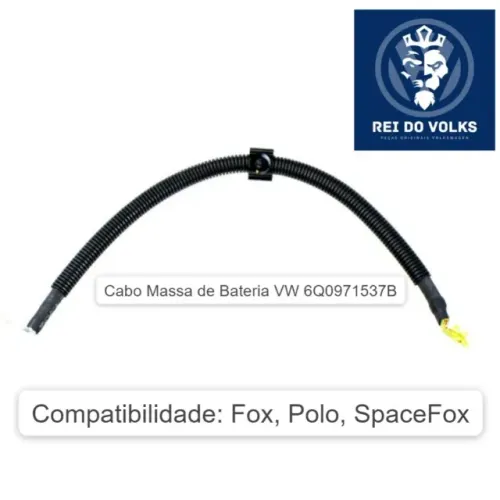 Cabo massa  da bateria para Fox, Polo, Crossfox, Spacefox 