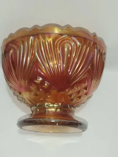 Pote em carnival Glass 
