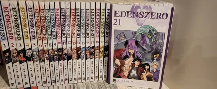 Edens Zero 1 ao 23 Mangá JBC Hiro Mashima mesmo autor de Fairy Tail!