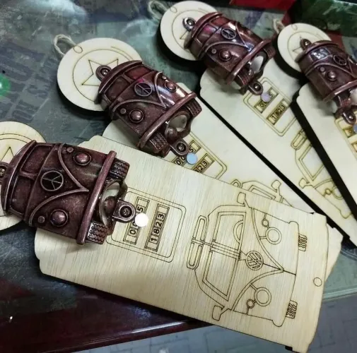 Abridor de garrafa Kombi Vintage