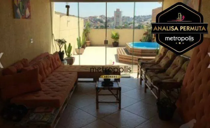 Cobertura à venda, 197 m² por R$ 960.000,00 - Parque das Nações - Santo André/SP