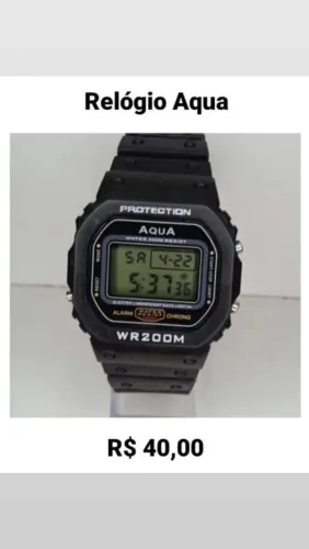 Relógio Aqua - Novo!