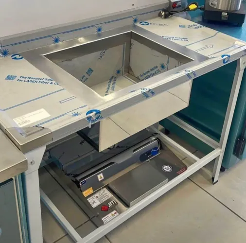 MB Pia industrial 120x70 inox 