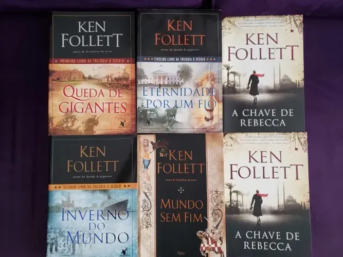  Diversos Livros Ken Follett