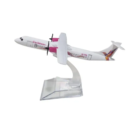 Avião Miniatura Avião ATR 72 600 Caribbean - NOVO!!