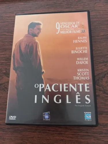 Dvd do Filme O paciente Inglês - Vencedor de 9 oscars