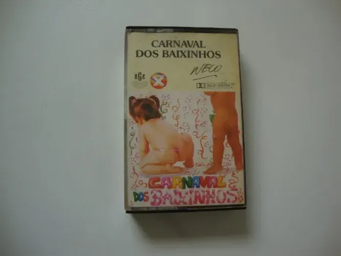 Fita K-7 Carnaval dos Baixinhos (Xuxa) 1989.