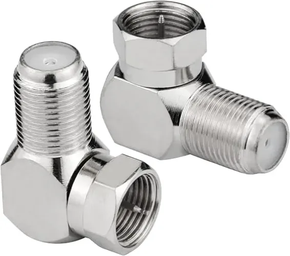 ADAPTADOR CONECTOR DE ANGULO COXIAL