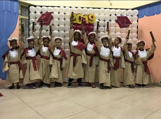 Beca formatura infantil 