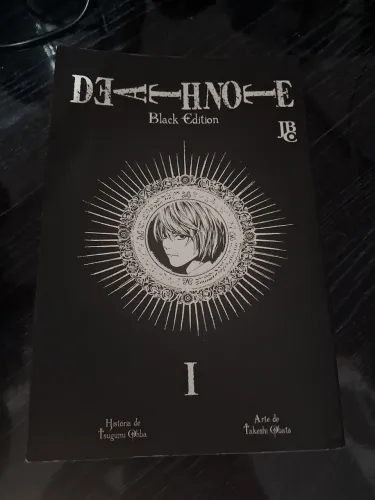 Mangá Death Note - Black Edition Volume 1 (Ótimo estado)