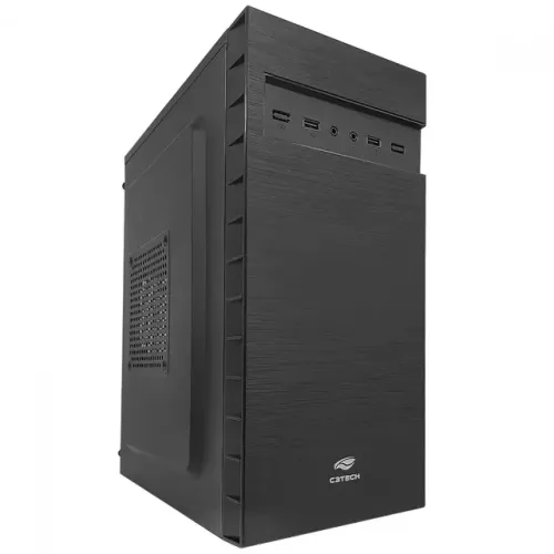 Gabinete Office C3Tech MT-32BK - Micro-ATX e Mini-ITX - WZetta