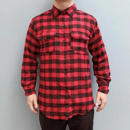 Camisa Xadrez Flanelada Masculina
