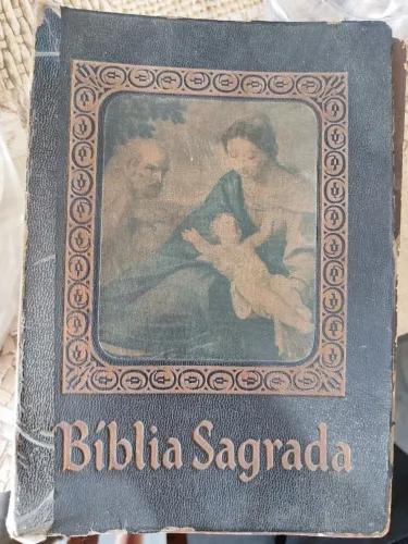 Bíblia sagrada rara, década de 50