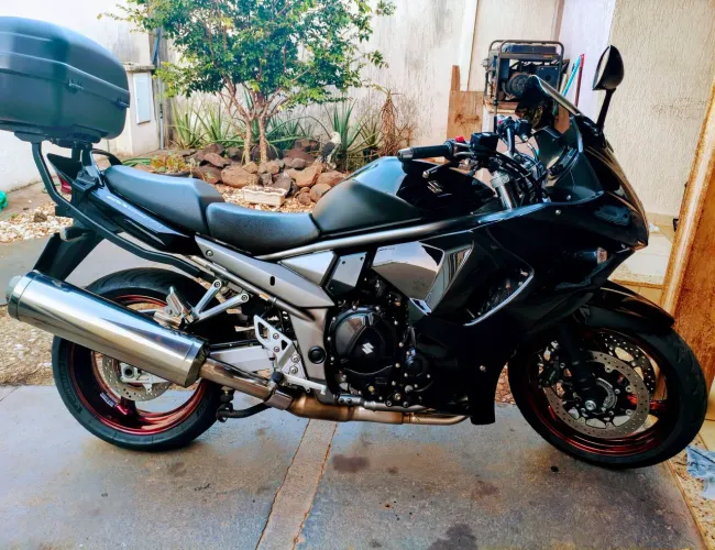 Suzuki GSX1250FA 2014 com ABS Moto de Véio, 42.000 só na Pista sem cortar Giro