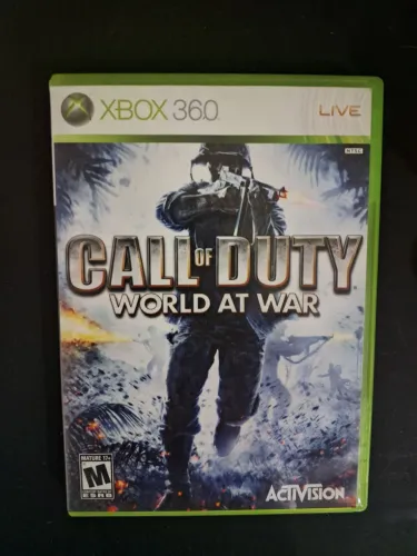 Promoção Call Of Duty World AT War Xbox 360 Original( ACEITO CREDISHOP)