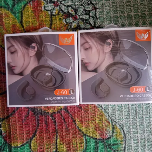 Fones de Ouvido J-60 L - Design Ergonômico original 