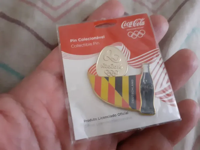 PIN OLIMPÍADAS RIO 2016 COCA COLA NOVO 