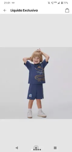 Shorts azul Marinho com Inscrições
