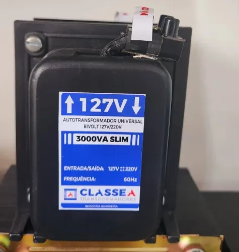Transformador 3000va de aluminio bivolt para até 9.000 btus (convencional) Entrega gratis
