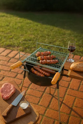 Churrasqueira botijão