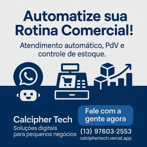 Automatize sua Rotina Comercial | PdV, Estoque e Mais