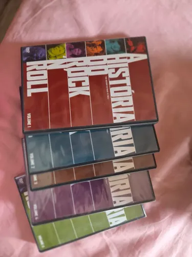 A História do Rock N' Roll - 5 DVDs