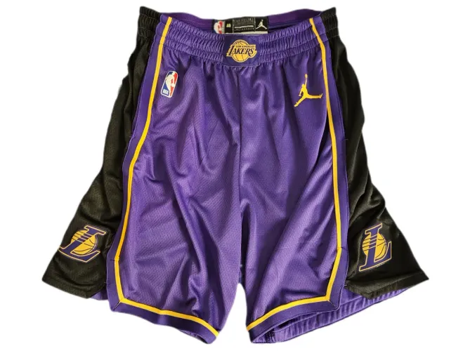Calção Shorts Basquete Jordan Los Angeles Lakers Statement Edition swingman 
