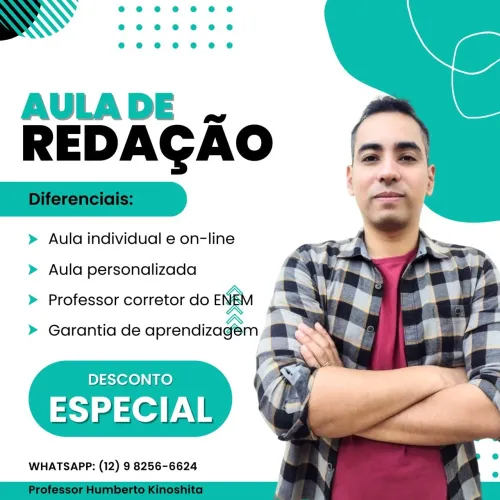 Aula particular de redação 