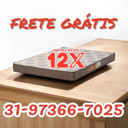 COLCHÃO CASAL D28 14 DE ALTURA / ENTREGA GRÁTIS / DIRETO DA FÁBRICA