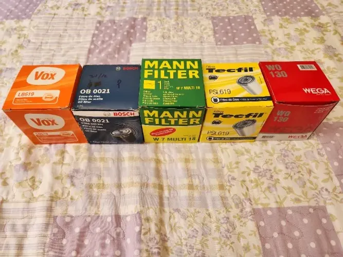Kit de Filtros de Óleo Novos