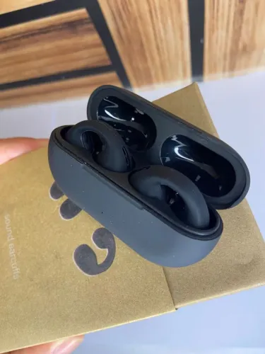 Fone De Ouvido Bluetooth Fone Brinco Fone Earcuff Branco Preto
