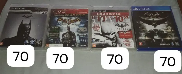 Coleção Batman ps3 e ps4