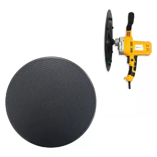 Disco Preto de Polipropileno 380mm para Desempenadeira Elétrica MDE Menegotti