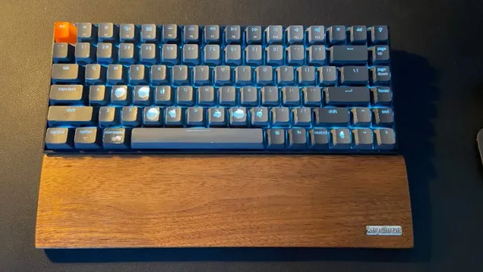 Teclado Keychron K2 V2 Brown Switches (Luz Branca de fundo)