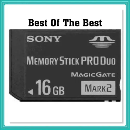 Cartão Memory Stick PRO Duo MS 16Gb para Sony PSP 3000 2000