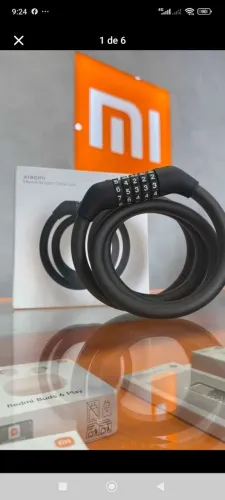 Cadeado Xiaomi Eletric Scooter Cable Look- Novo